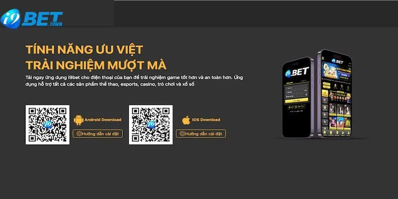 Hướng dẫn tải app i9BET cho từng thiết bị